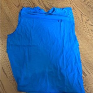 Blue Underarmour tank top